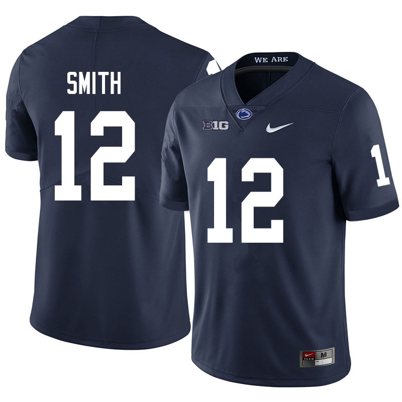 NCAA Nike Men's Penn State Nittany Lions Brandon Smith #12 College Football Authentic Navy Stitched Jersey HFB7198KQ